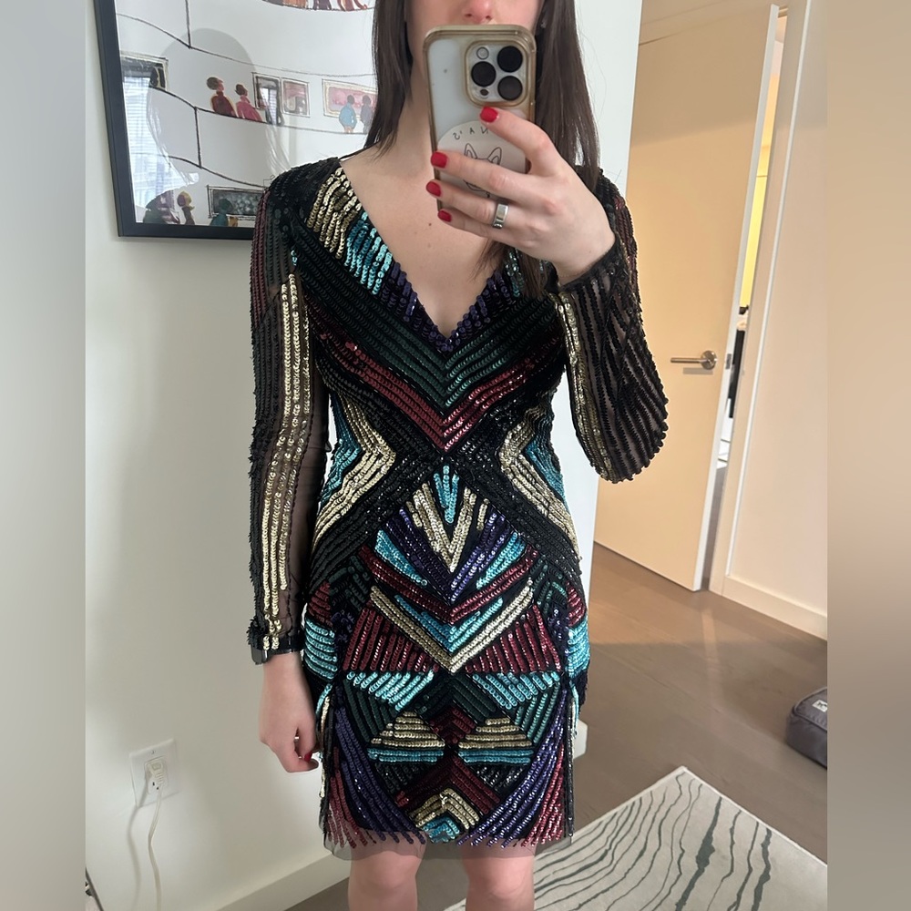 Sequined party dress